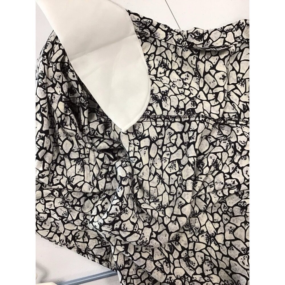 Vintage/Retro Stoplight of California Crop Shirt Size Medium Black Blouse Top 🤍 - Picture 5 of 5